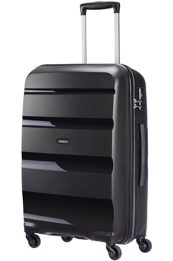 چمدان امریکن توریستر مدل 4-wheel 66cm medium Spinner suitcase Black