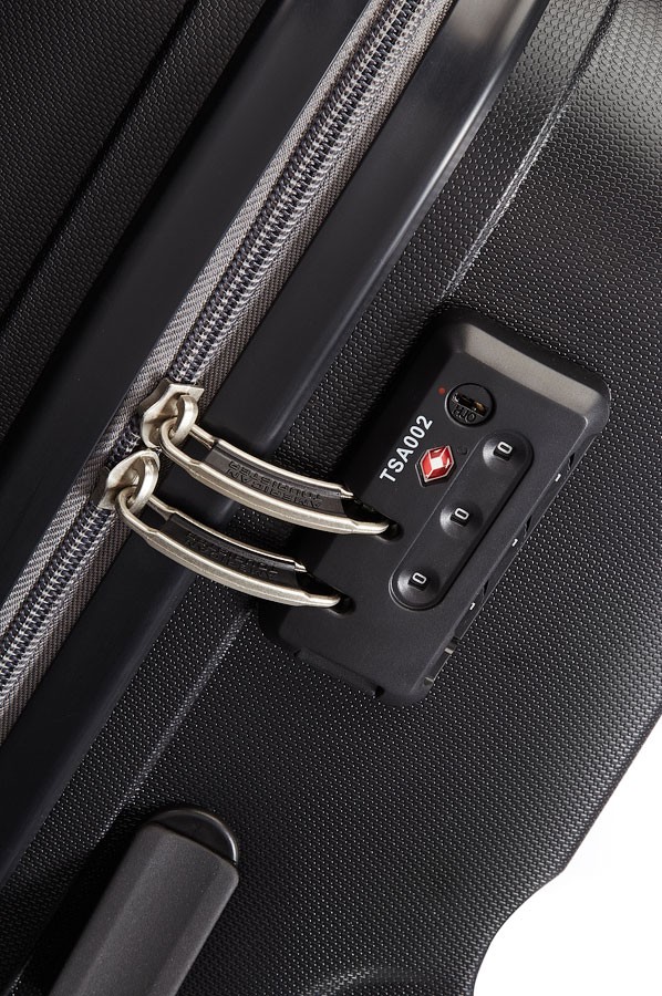 چمدان امریکن توریستر مدل 4-wheel 66cm medium Spinner suitcase Black