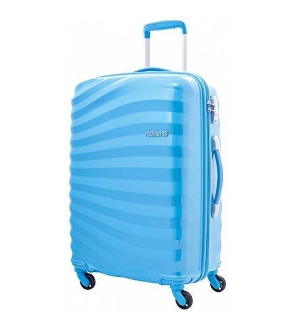 چمدان چرخ دار امریکن توریستر مدل AMERICAN TOURISTER HORIZON BLUE L20 21003
